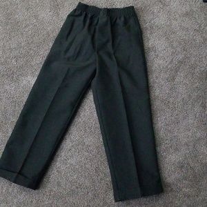 Boys size 5 black dress pants